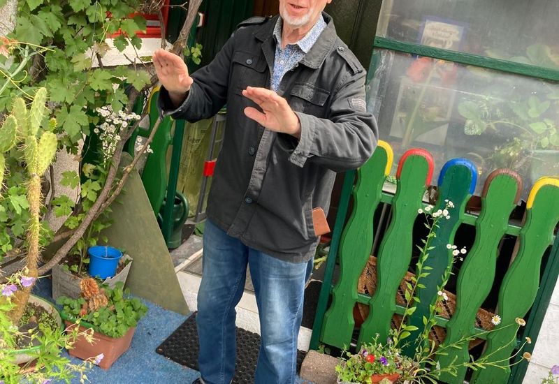 Gartenbesichtigung bei Helmut lax in Süderbrarup. Ein schöner naturnaher Garten sehr insektenfreundlich. Ein schöner Nachmittag